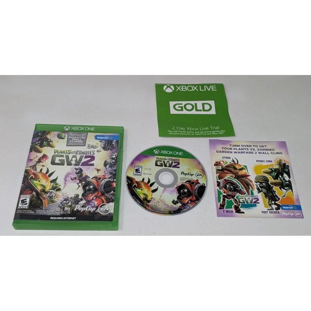 Xbox One Plants vs Zombies Garden‎ Warfare 2 Game Wal-Mart Exclusive
